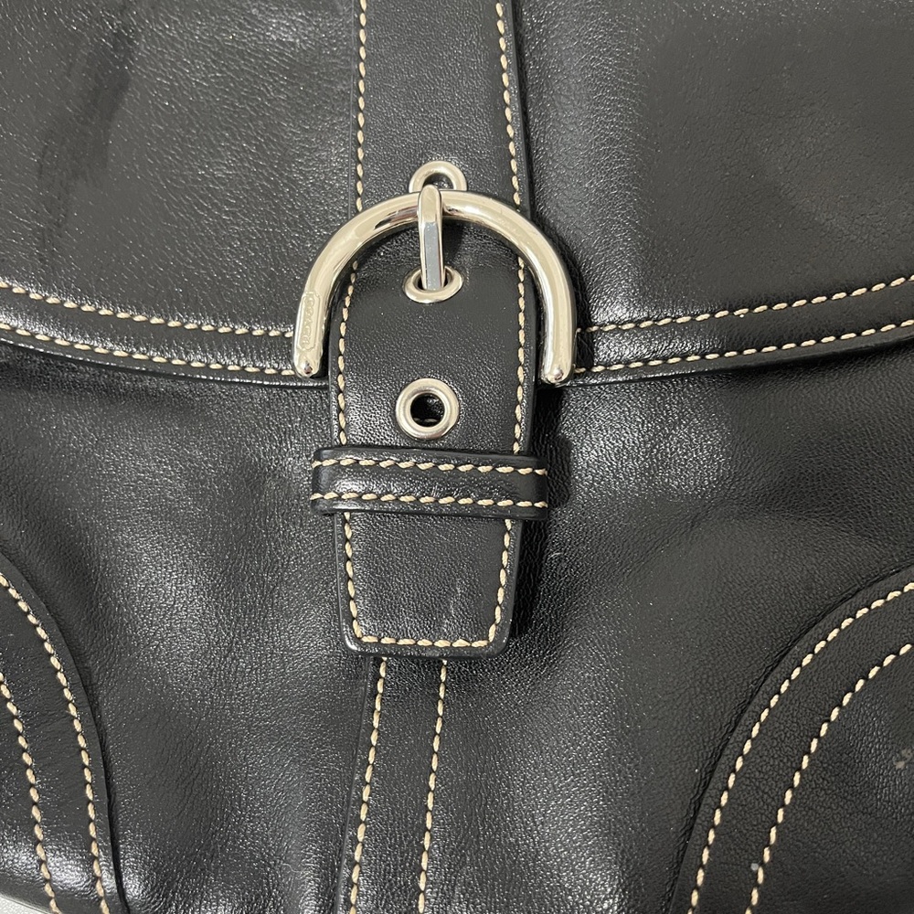 Women’s Classic Vintage Y2K Soho Leather COACH Crossbody Bag 7843 - Picture 3 of 7